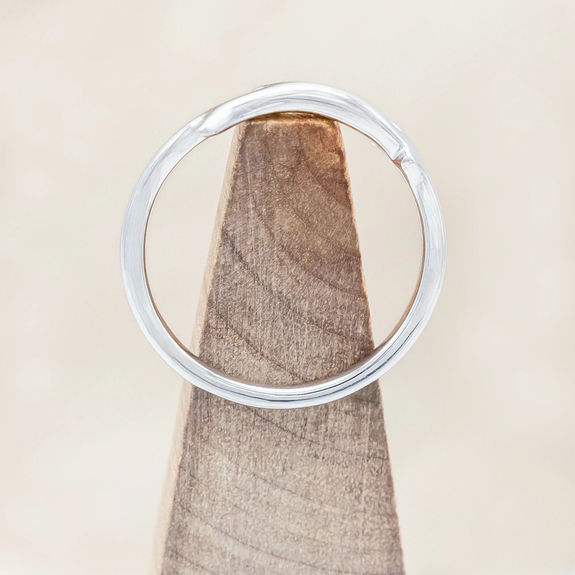 "ARTEMIS" - ENGAGEMENT RING WITH ANTLER-STYLE STACKING BAND - MOUNTING ONLY - SELECT YOUR OWN STONE - Image 23