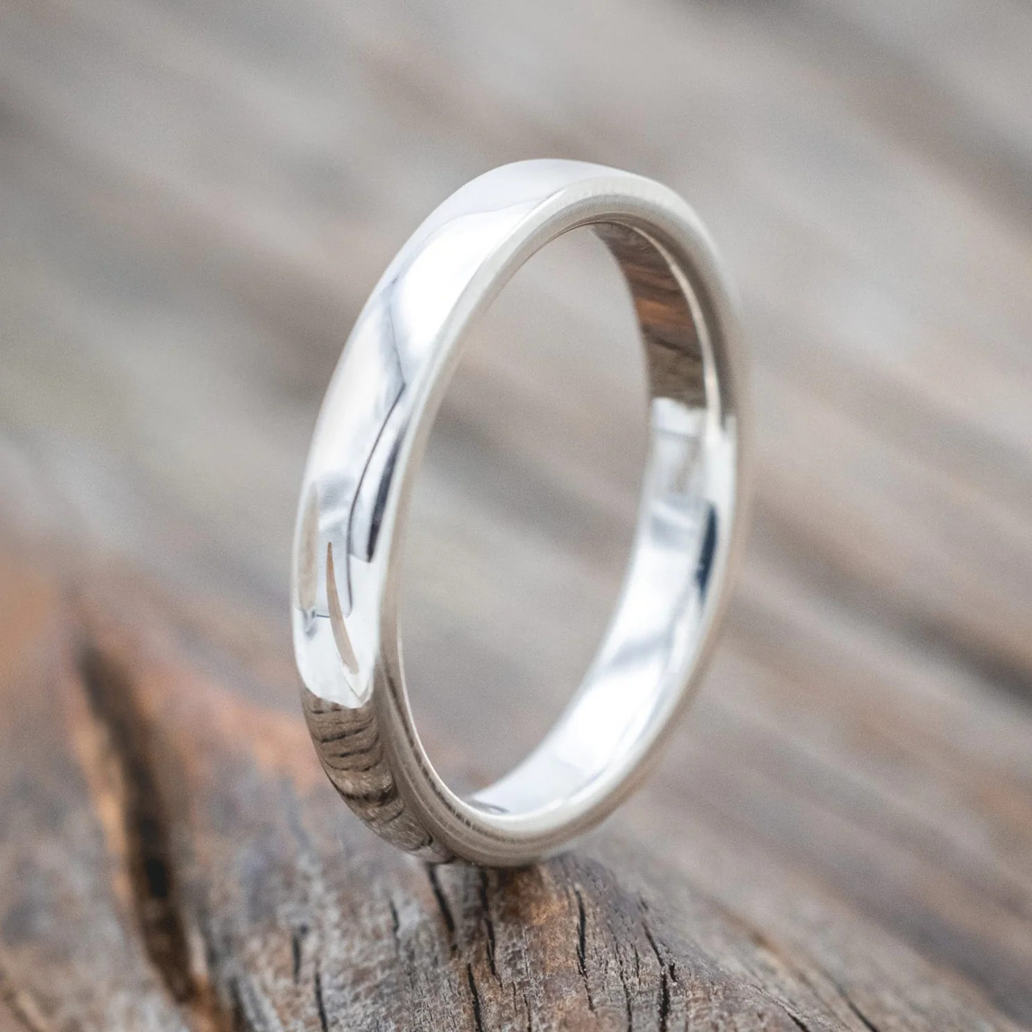 WOMEN'S SOLID STACKING BAND - Image 4